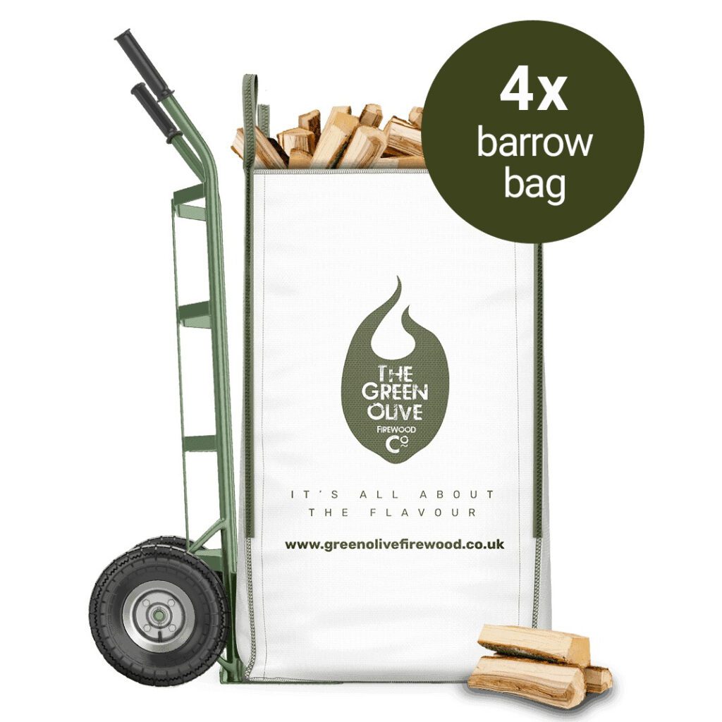 Green Olive Kiln Dried Hardwood Logs 4 Barrow Bags 5056771096082 2
